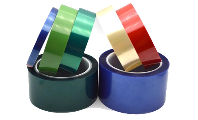 Heat Resistant With Silicone Polyester Adhesive Film Tape