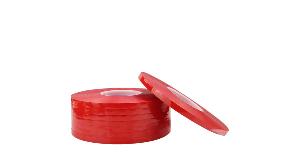 red polyester tape