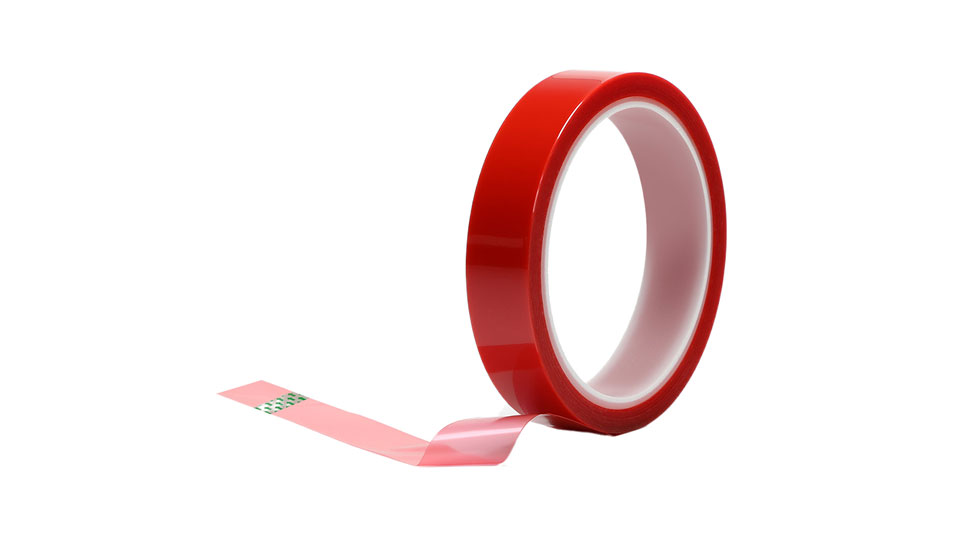 red polyester tape